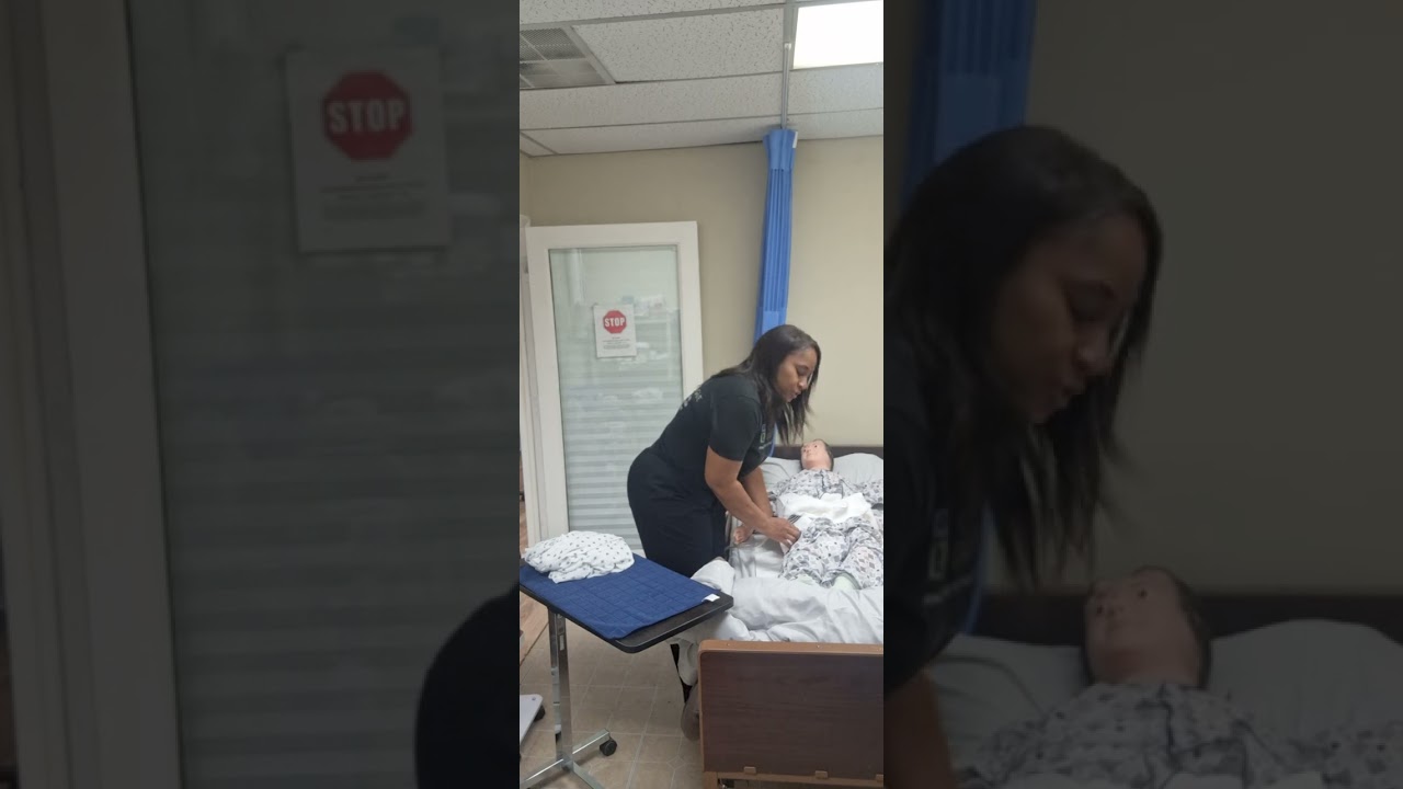 CNA Skills D&SDT-Headmaster: Dressing a Resident with a Weak(Affected) Side