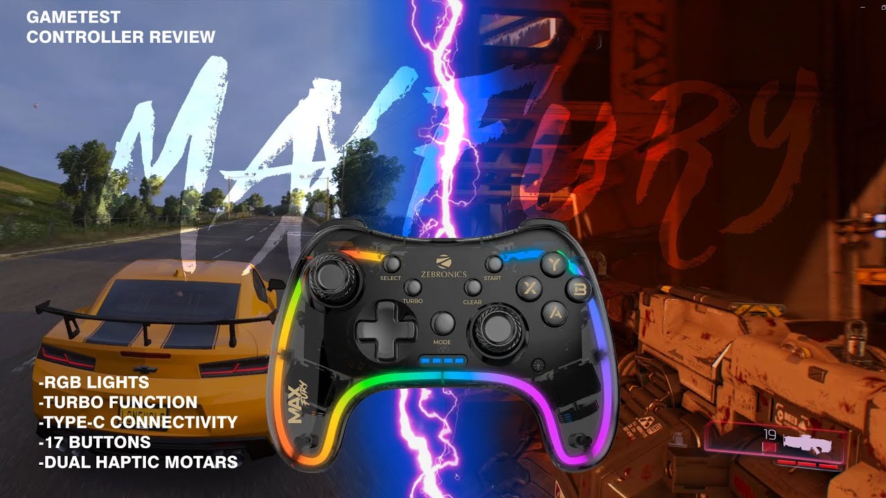 Zebronics Max Fury Controller Honest Review | Performance, Features, and More!