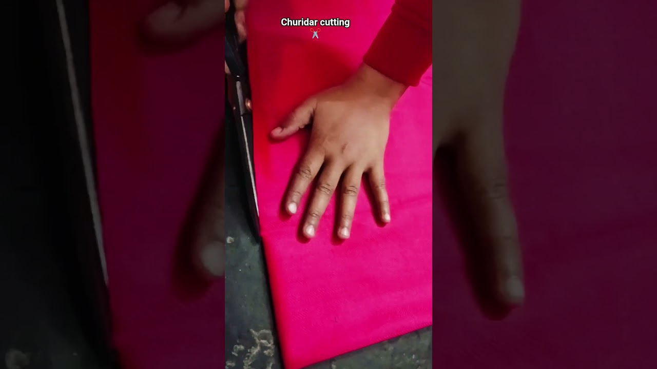 churidar cutting ✂️😀