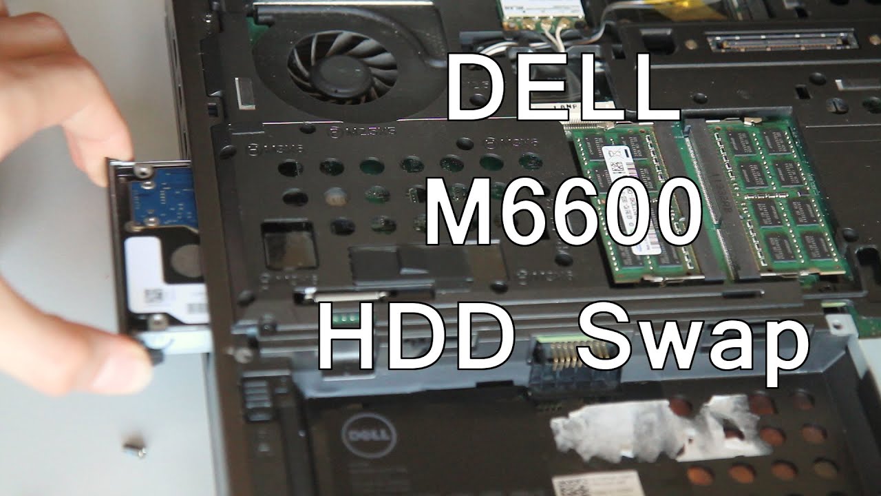 Dell M6600 HDD Upgrade
