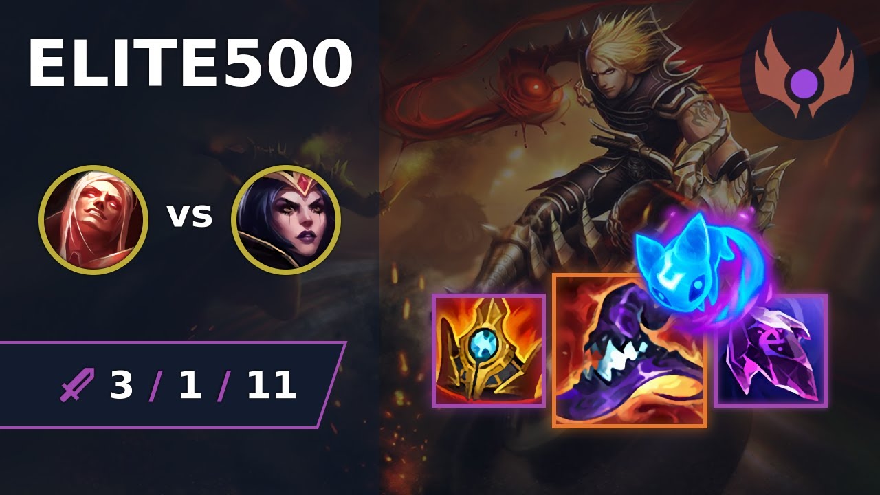 [ elite500 ] Vladimir MID vs LeBlanc | EUW MASTER | LOL Season 2024