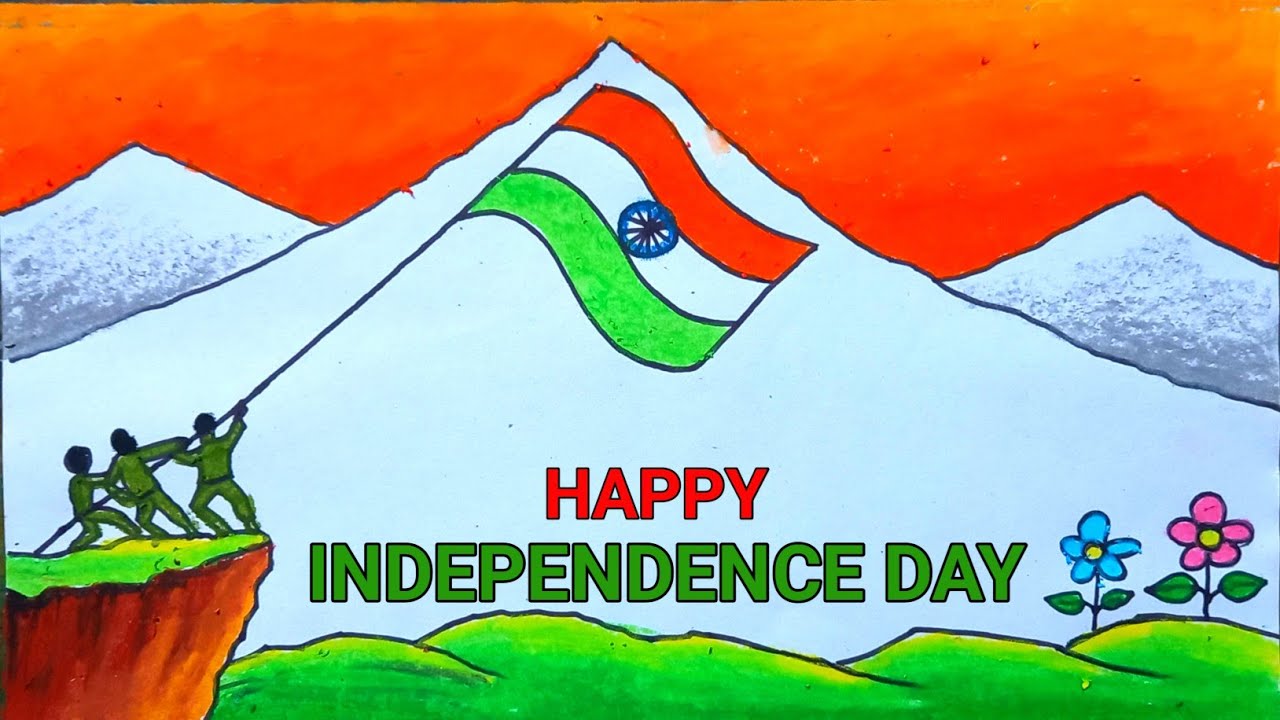 independence day drawing competition