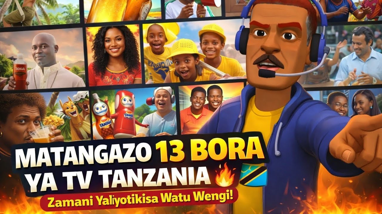 HAYA NDIO MATANGAZO 13 BORA TANZANIA YA MIAKA ZAIDI YA 10 ILIYOPITA 🔥