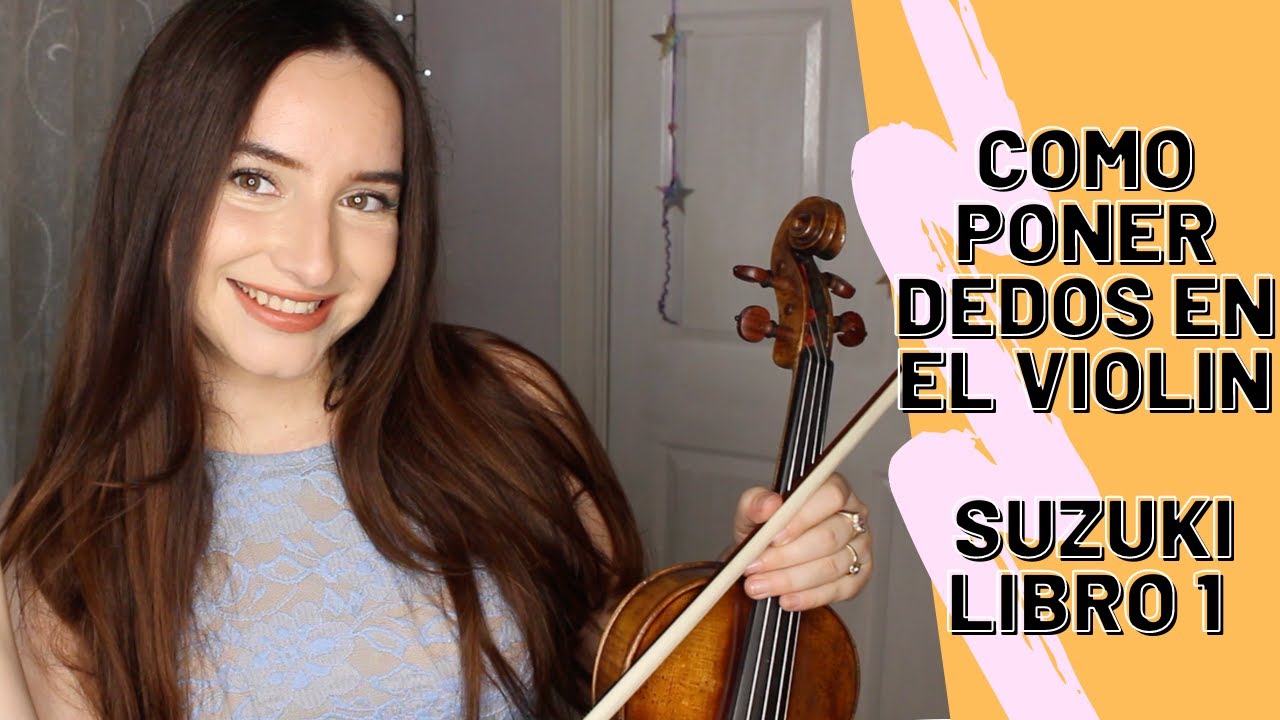 COMO PONER DEDOS EN EL VIOLIN SUZUKI LIBRO 1