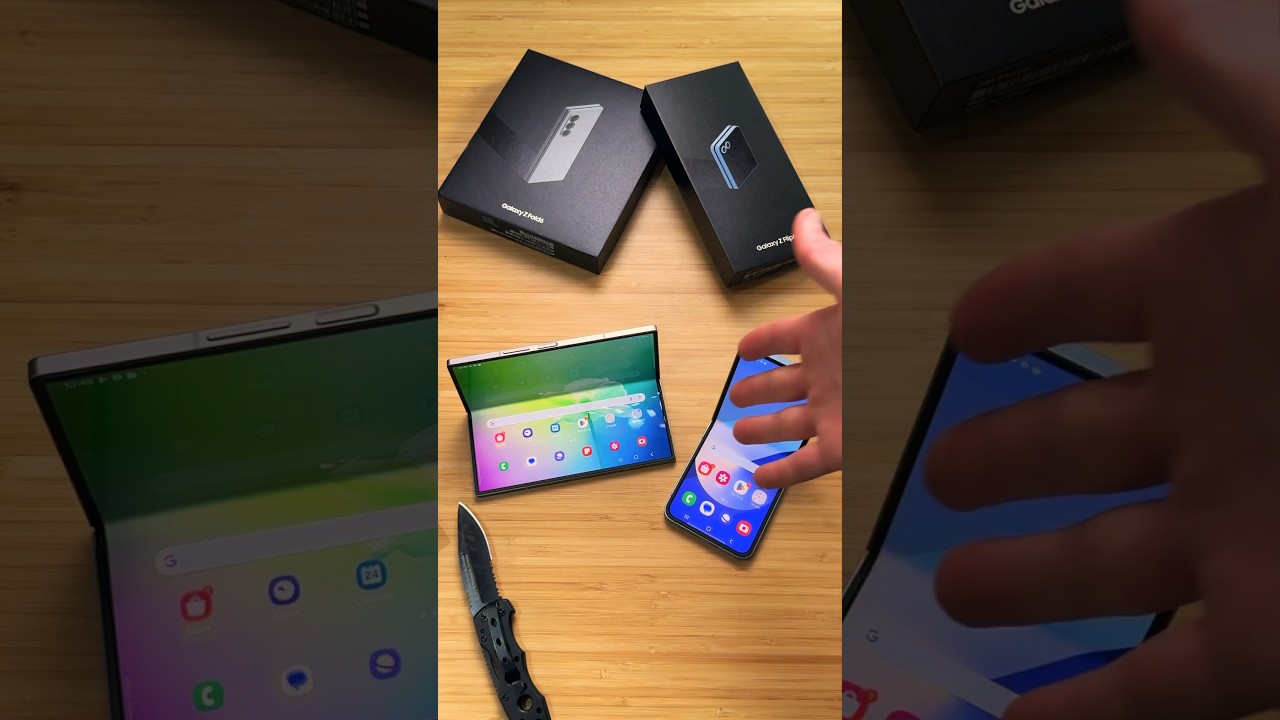 🔥 Samsung Galaxy Z Flip 6 VS Fold 6 UNBOXING!