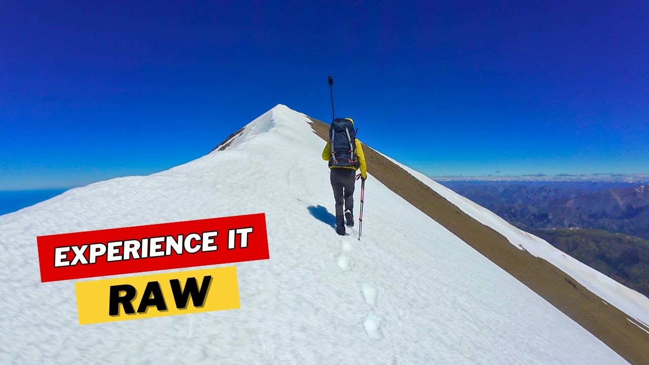 Mt Manakau: Sea to Summit [Silent Climbing in New Zealand]