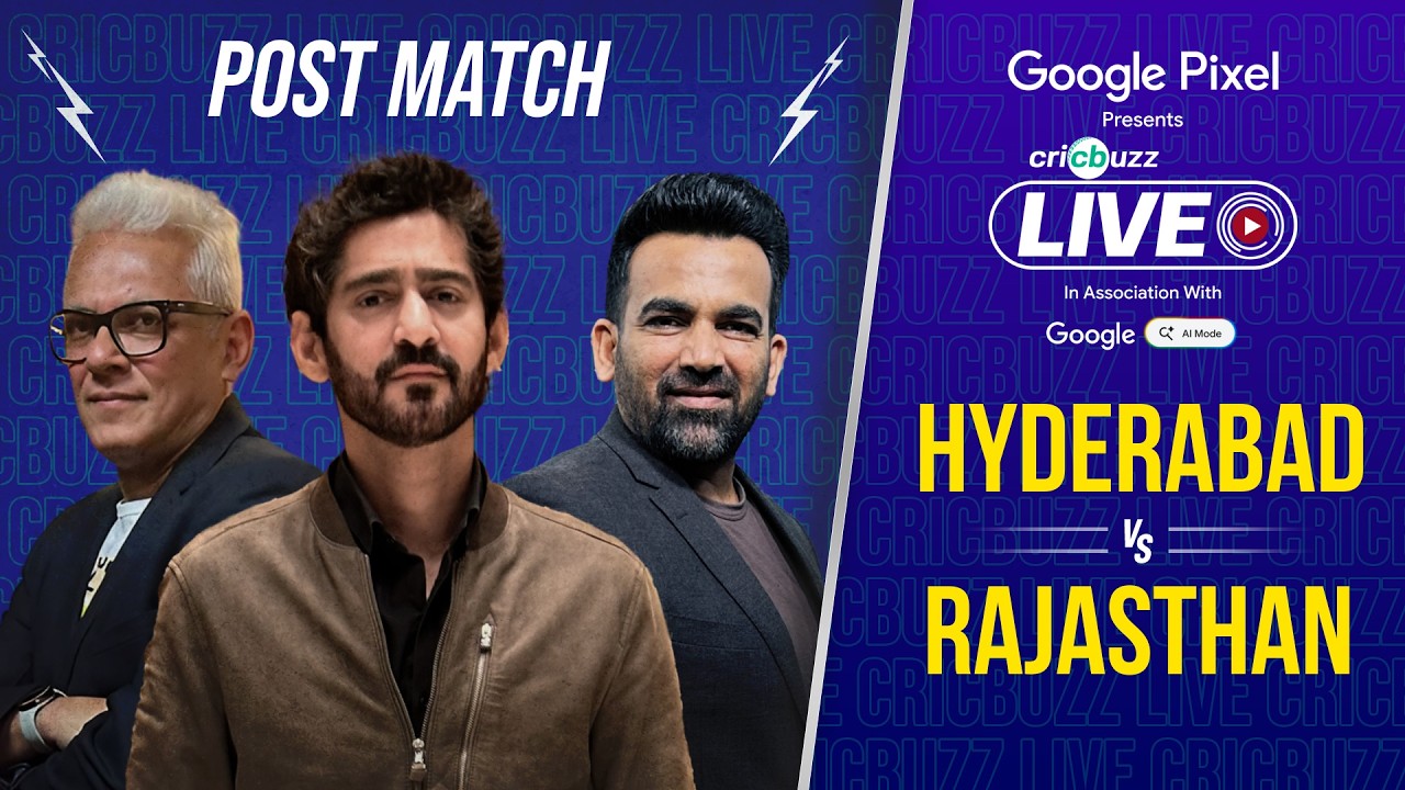 Cricbuzz Live: Rajasthan выбивает #SRH из #IPL2026! #RR встретится с Gujarat во 2-м квалификацион...