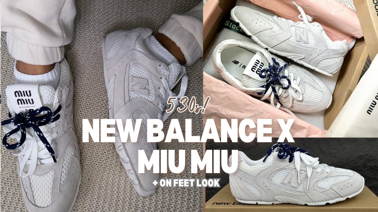 NEW BALANCE X MIU MIU 530S  | FULL REVIEW & DETAILS | ON FEET.