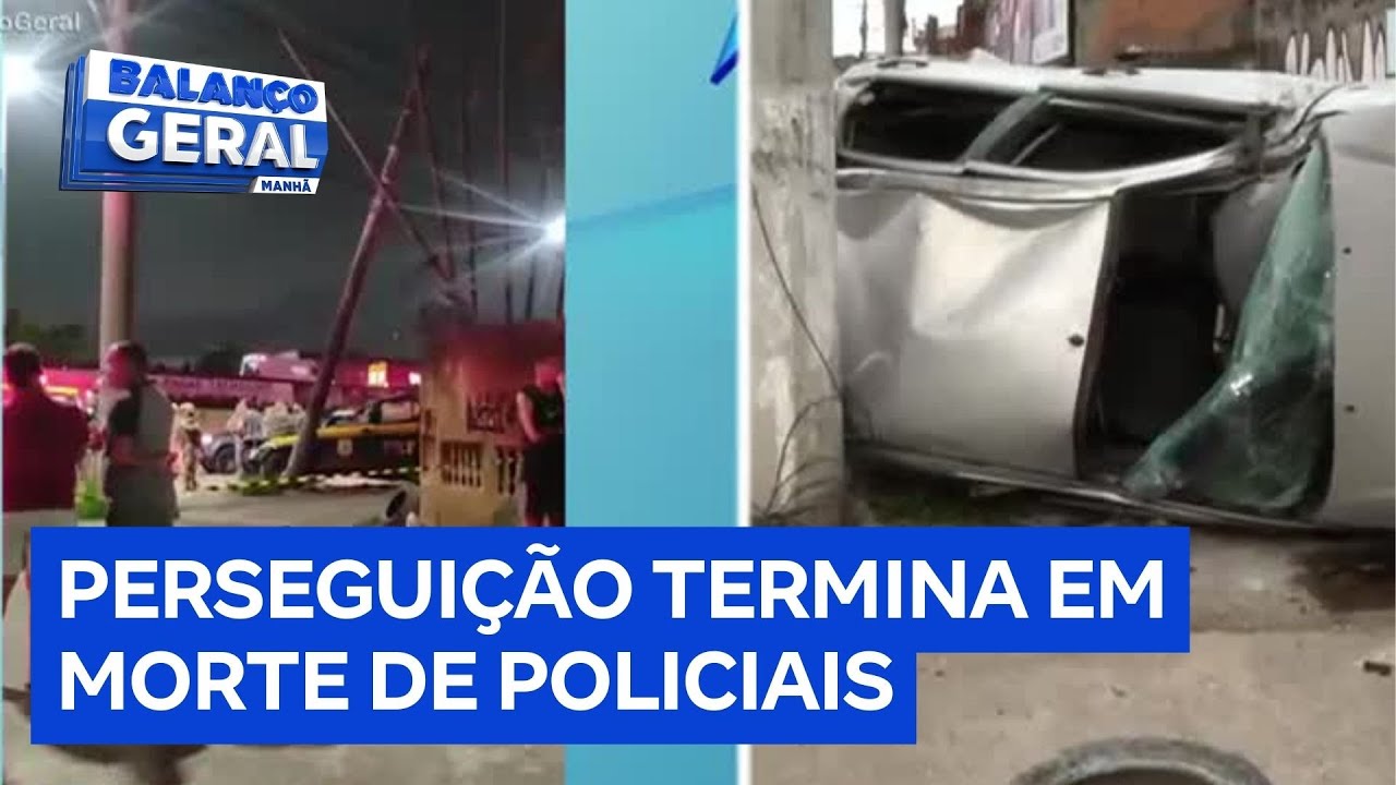 Três policiais federais morrem em acidente durante perseguição no Rio