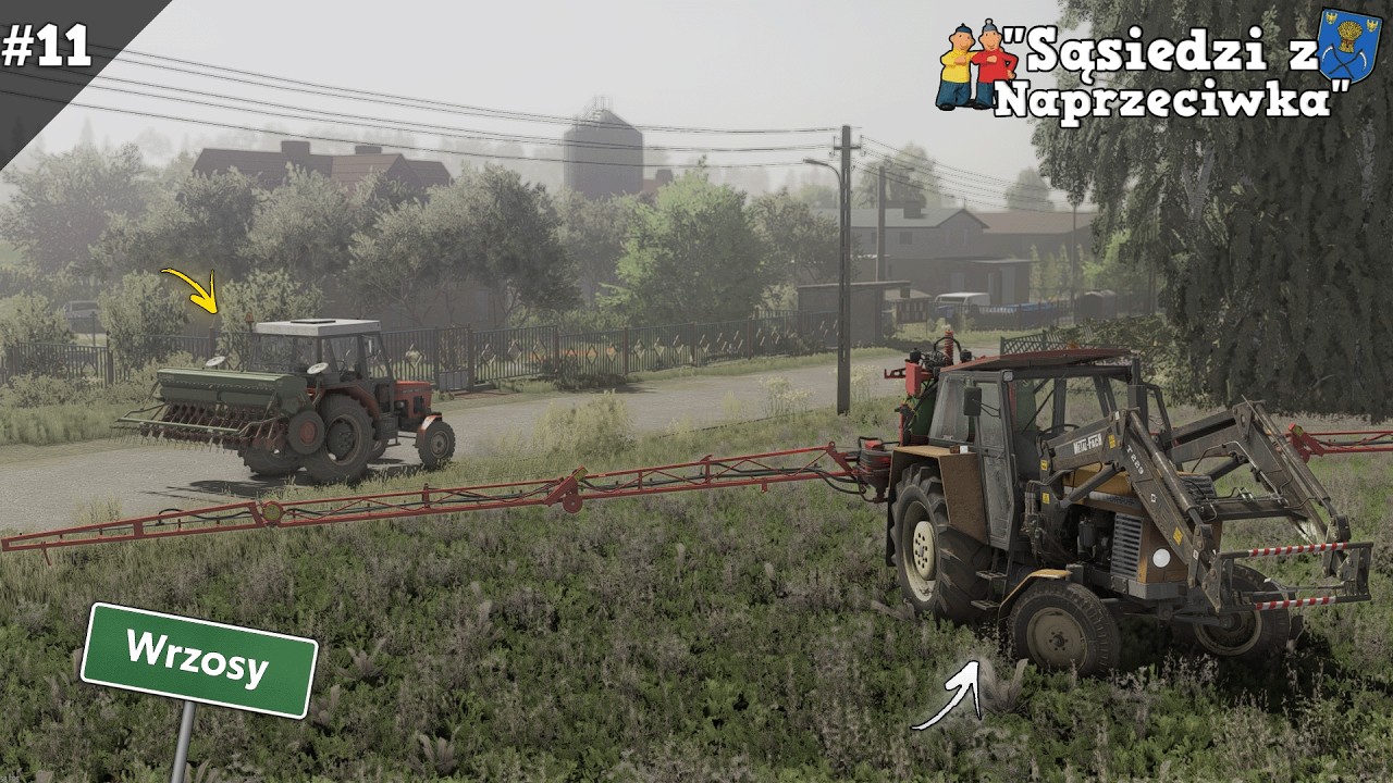 👨‍🌾"Sąsiedzi z Naprzeciwka''[#11]FS22│AKCJA OPRYSKI😱CIĄG DALSZY SIEWÓW😮MŁODY I WAGARY😉