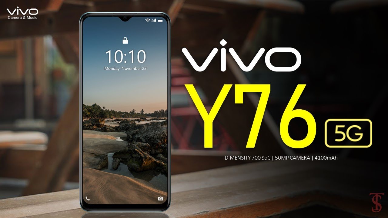 Цена Vivo Y76 5G, официальный внешний вид, дизайн, камера, характеристики, 8 ГБ ОЗУ, функции