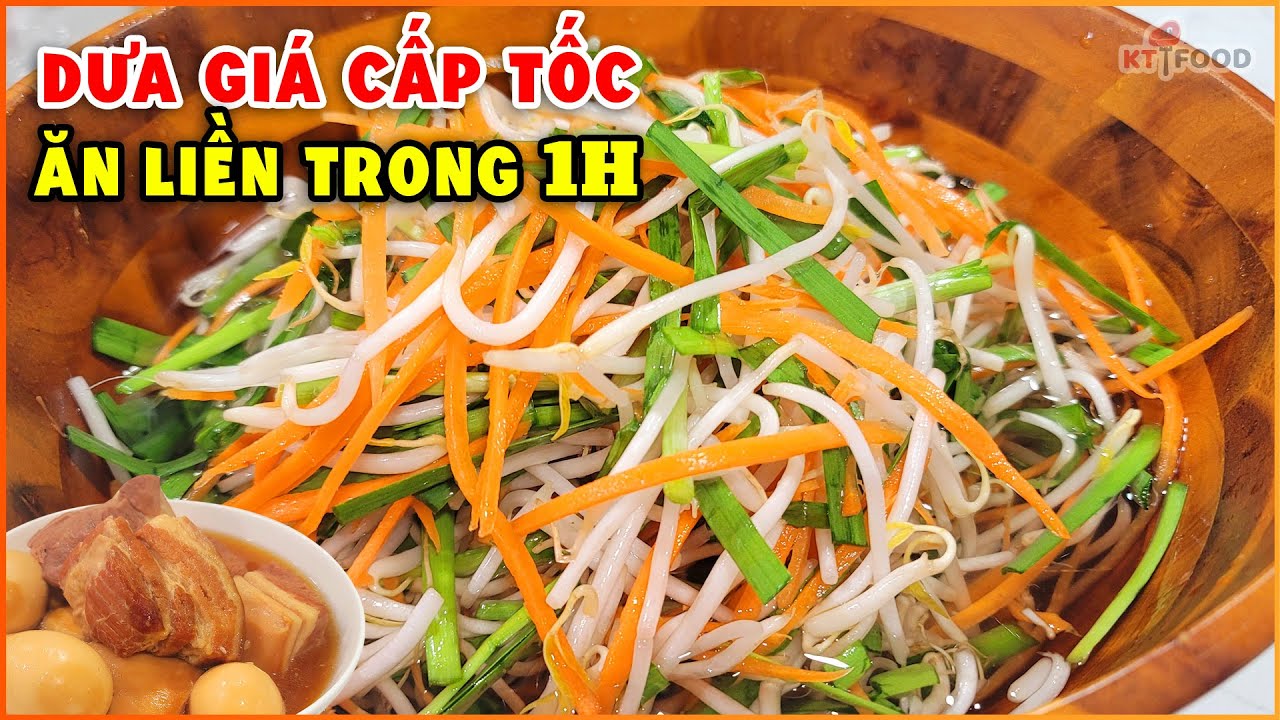 Cách Làm Dưa Giá Cấp Tốc Trong Vòng 1 Tiếng là Có Ăn Ngay