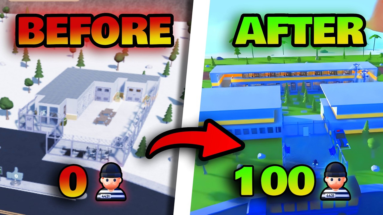 How Fast Can I Get 100 Prisoners In My Prison? | Roblox