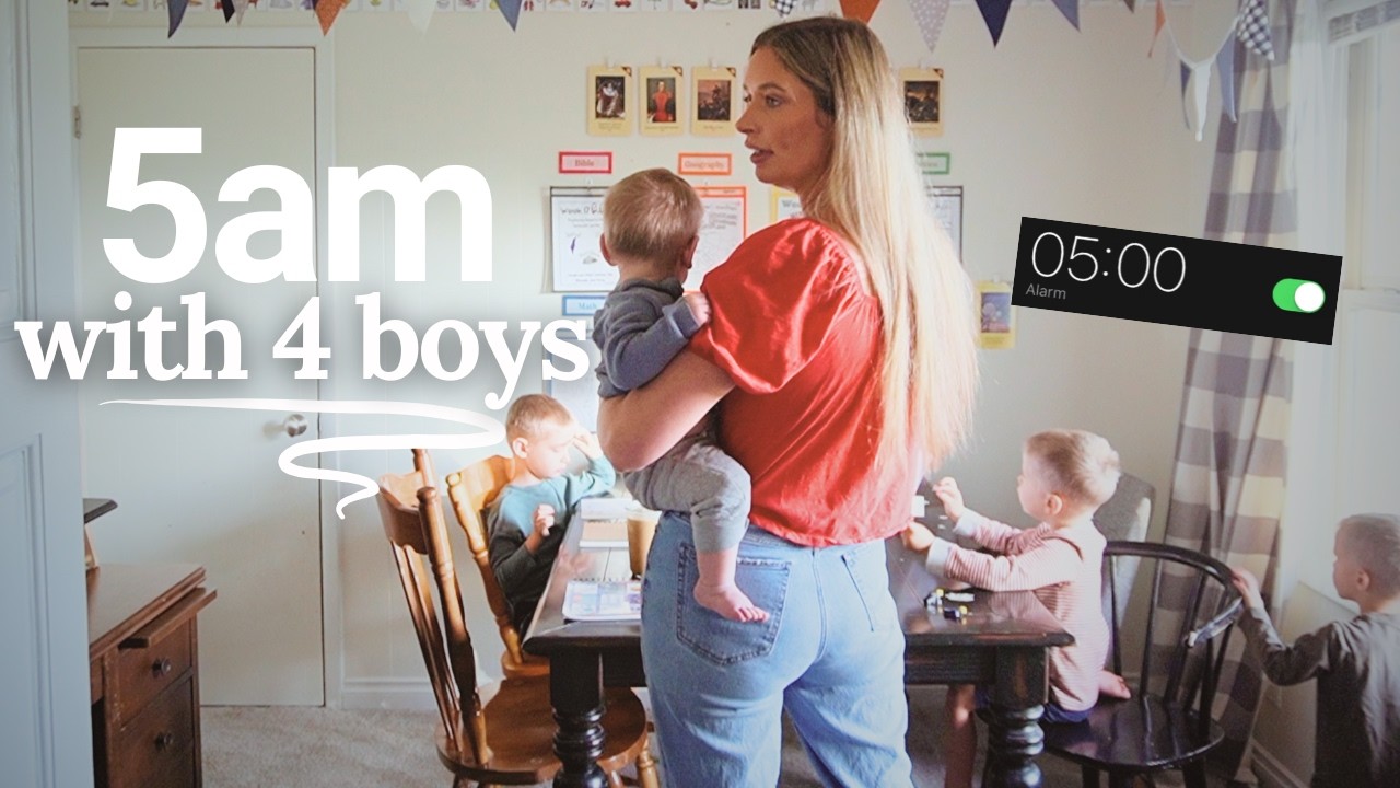 DAY IN THE LIFE | How I’m Losing Weight Postpartum While Staying Home with 4 Kids