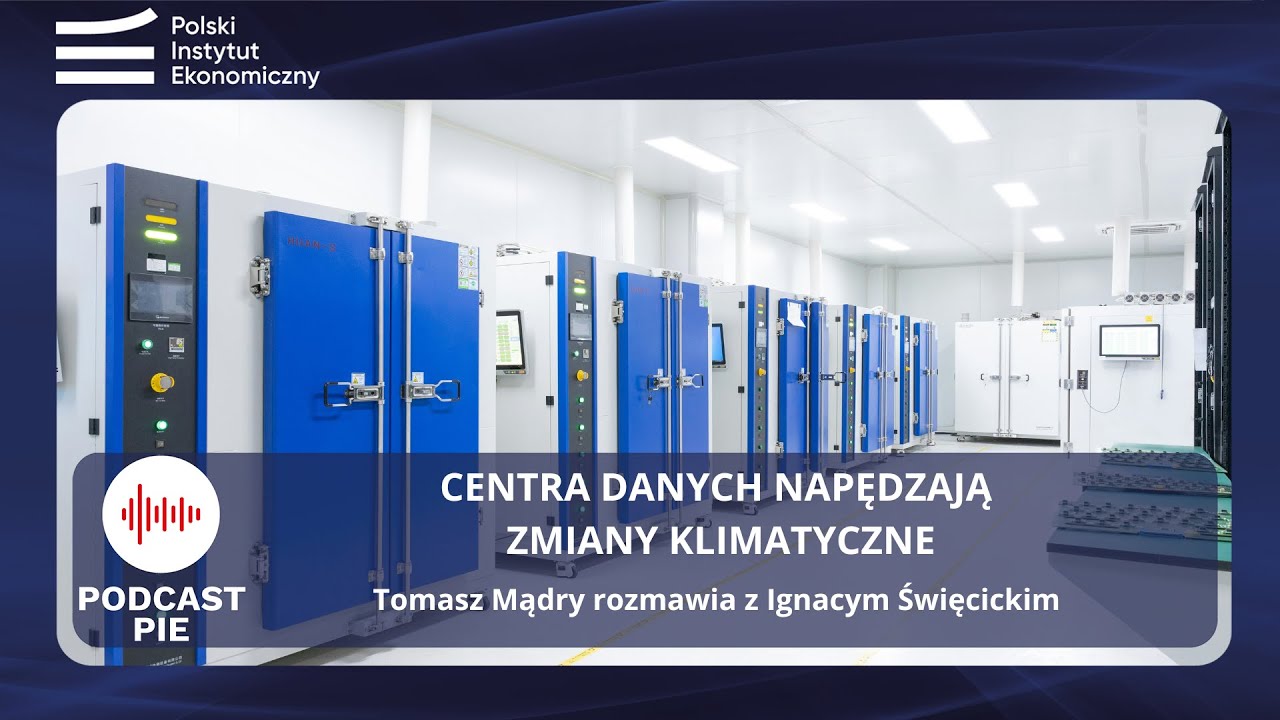 Centra danych napędzają zmiany klimatyczne