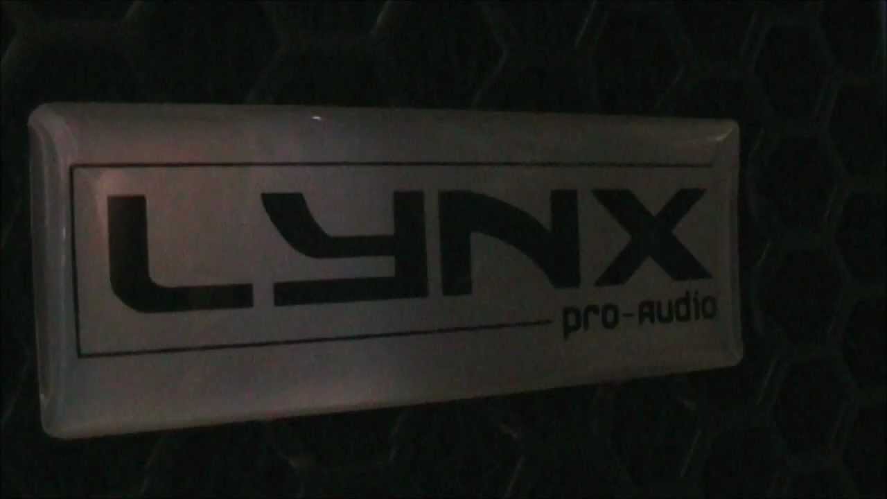 Lynx Pro Audio LX-V12 demo
