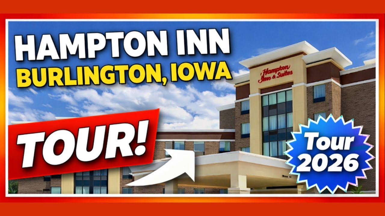 The Hampton Inn at West Burlington Iowa (Basic Tour)