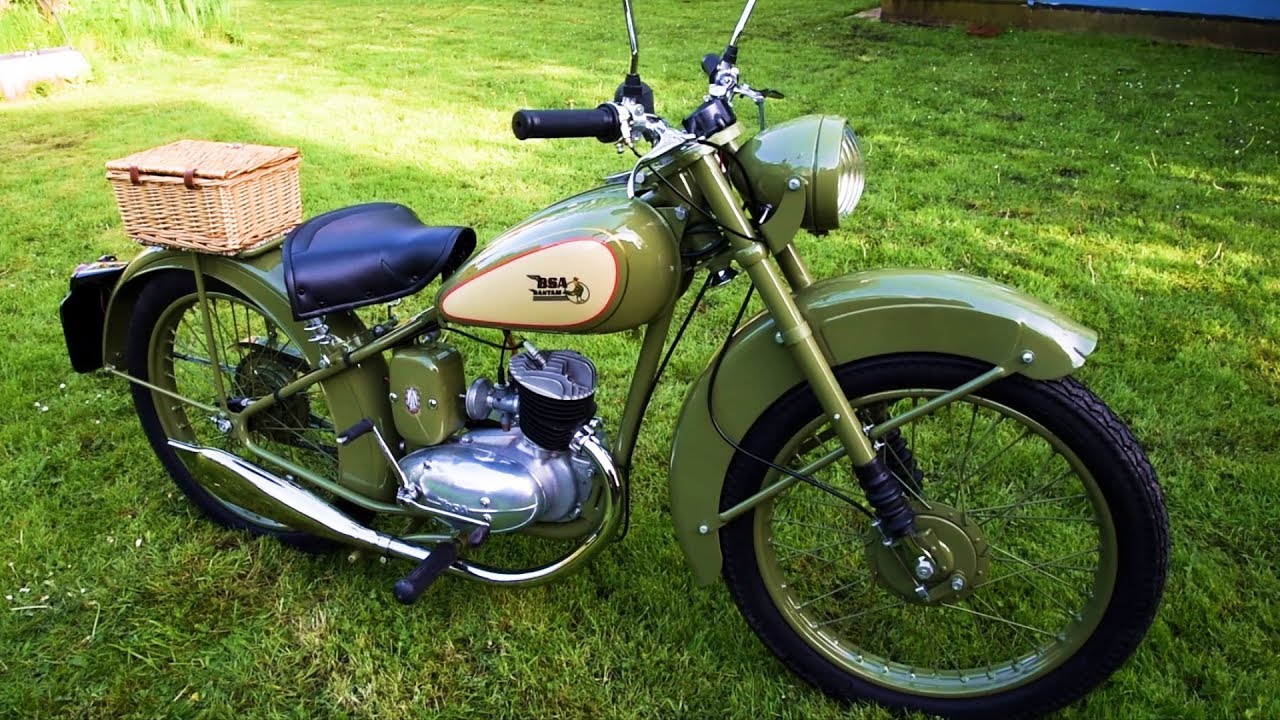 BSA BANTAM D1 1949 RIGID IMMACULATE