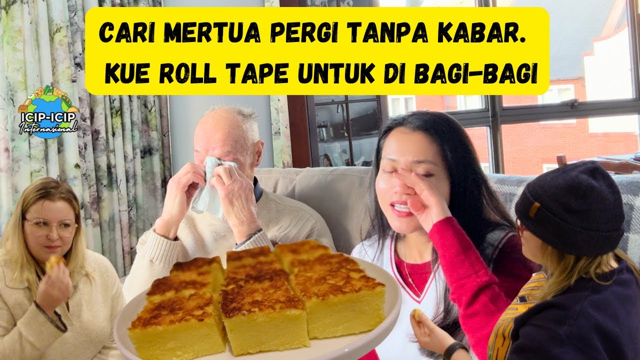 CARI MERTUA PERGI TANPA KABAR. BIKIN KUE ROLL TAPE UNTUK DI BAGI-BAGI