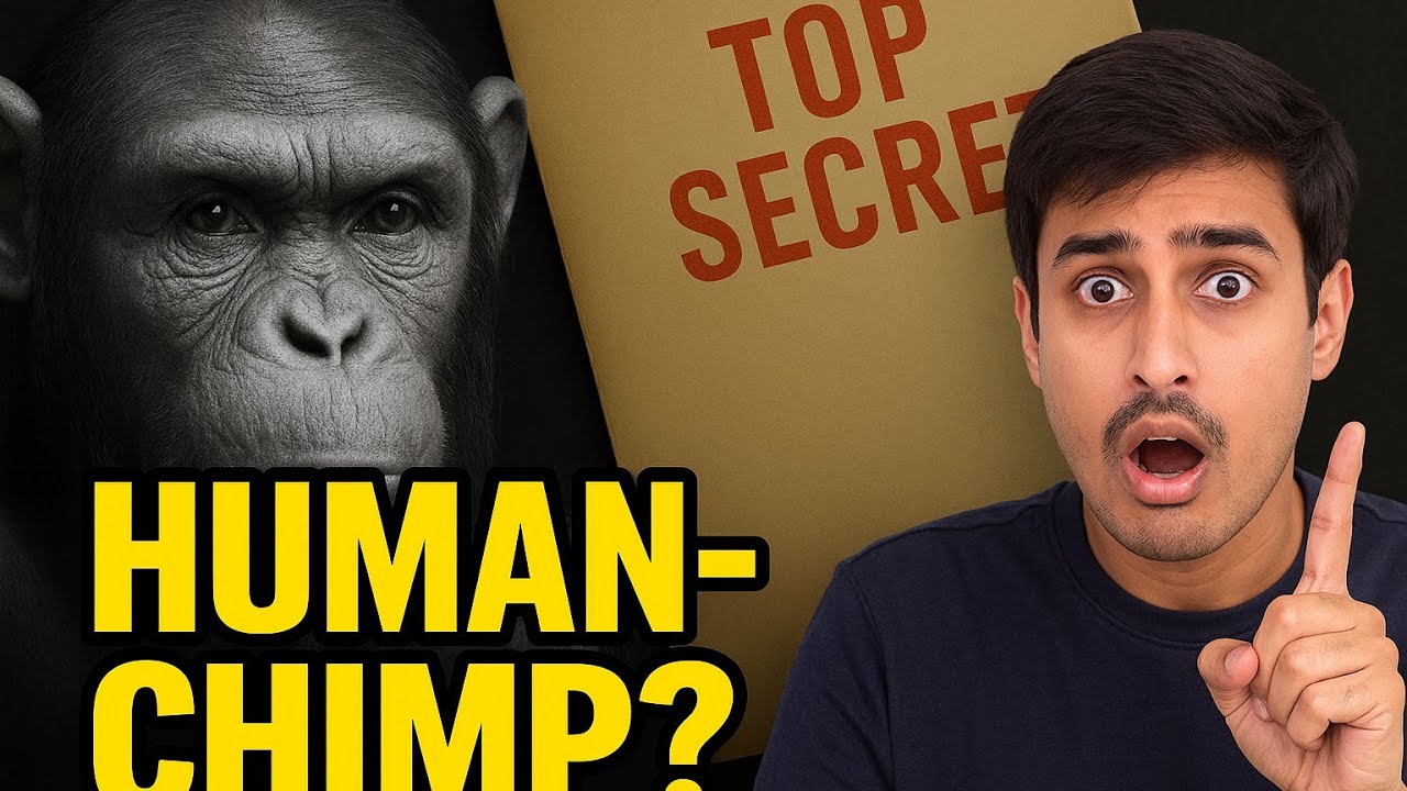 &ldquo;Secret Experiment to Create a Human-Chimp Hybrid&rdquo;😲😱