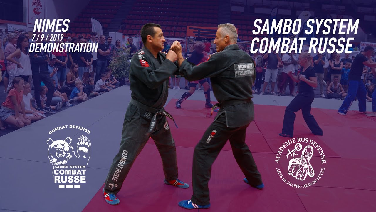 Démo Combat Russe / Sambo System par l'Académie Ros Défense 7/9/2019