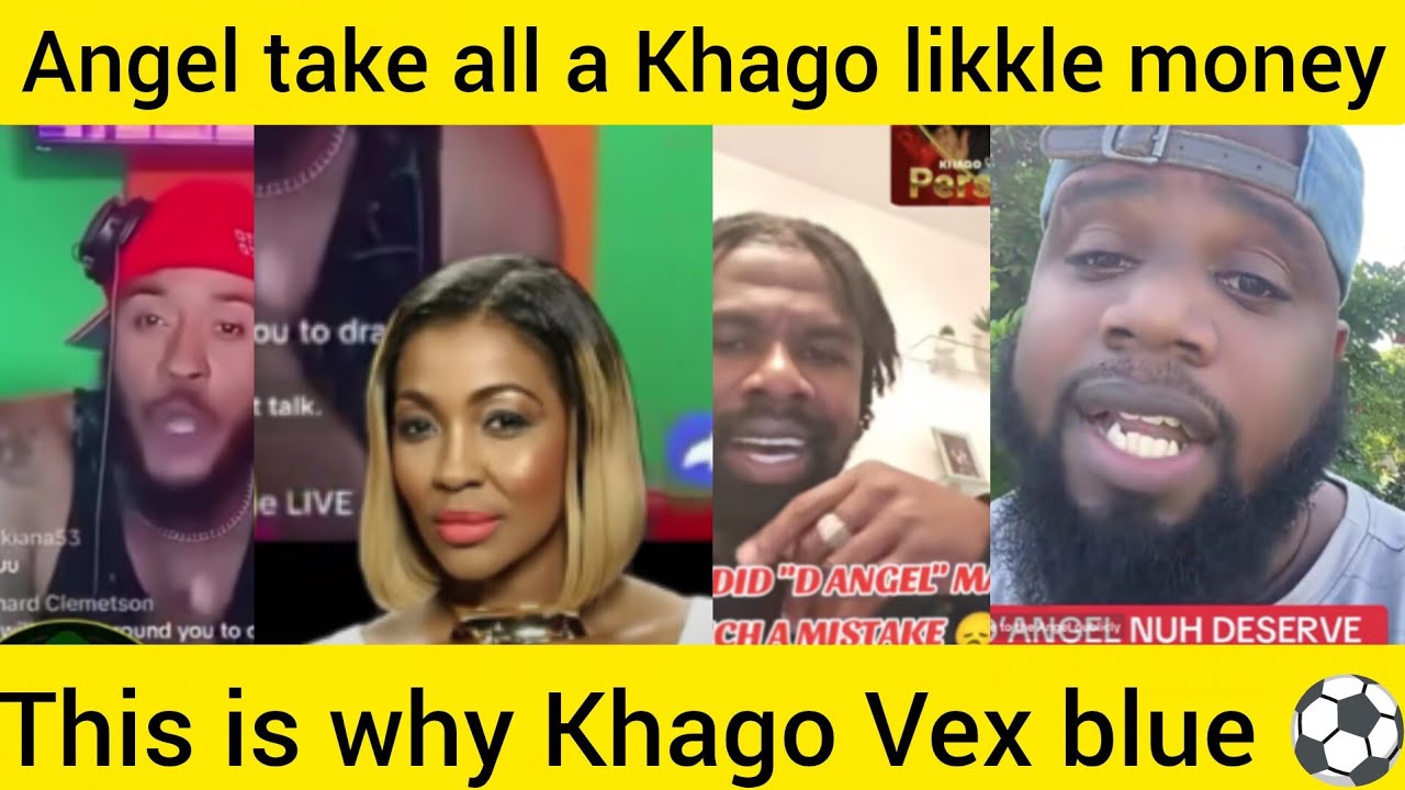 Khago Get done by D angel Omg him too disrespect Lie Khago a tell Pon the woman omg voicenote leak