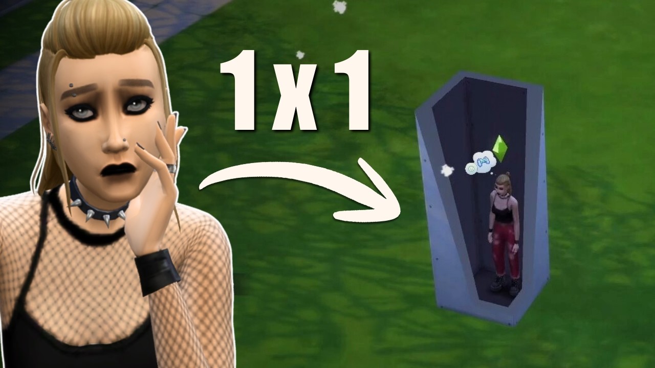Survivre sans argent et sans pouvoir sortir! 😨 | Sims 4 Challenge 1 carreau #1