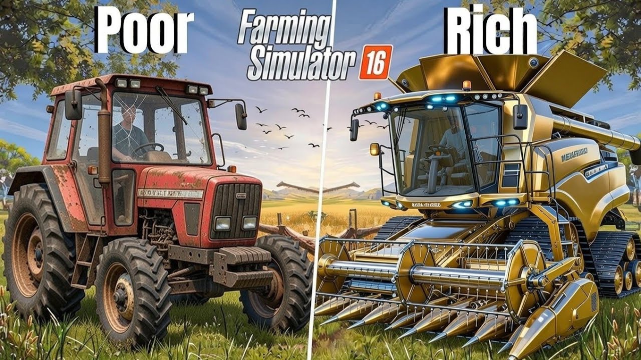 Fs 16 Cheapest Vs FS 16 Expansive Gamers Gameplay | Farming Simulator 16 Timelapse #fs18 