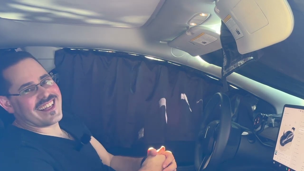 Tesla Model 3/Y Privacy Curtains by Evooor!