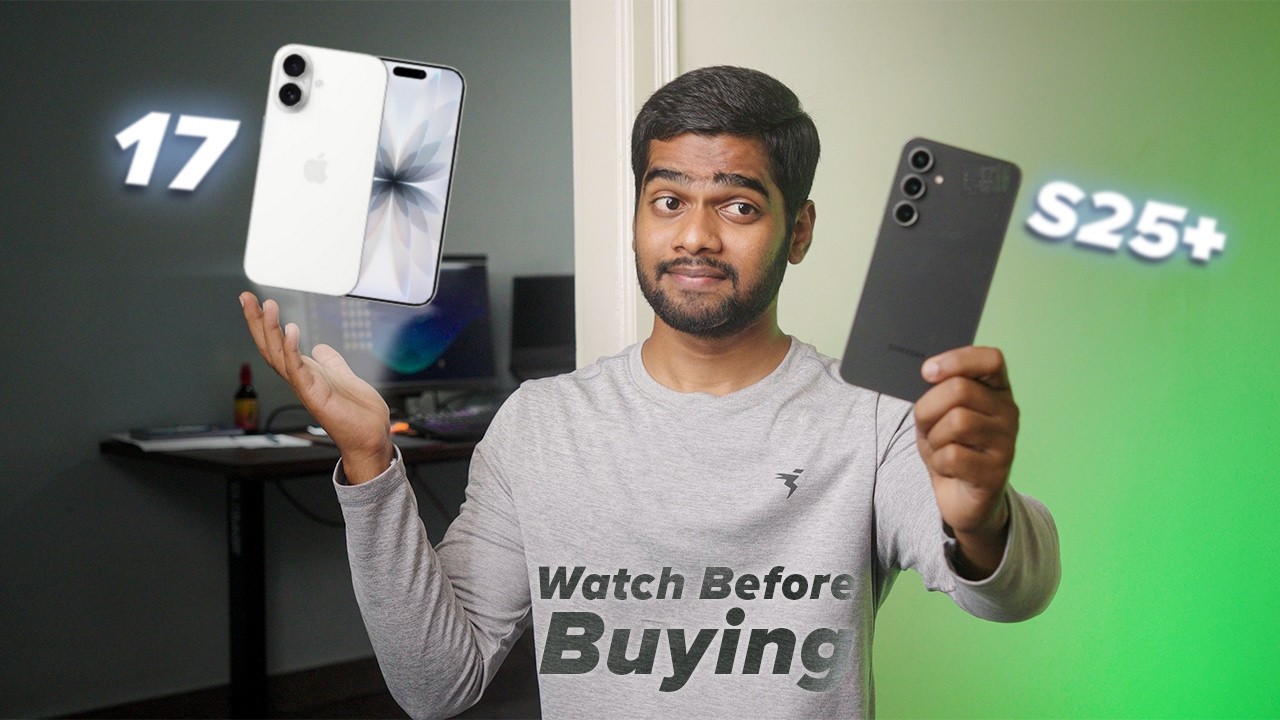 Samsung Galaxy S25+ и iPhone 17: честное руководство по покупке: что лучше для вас?