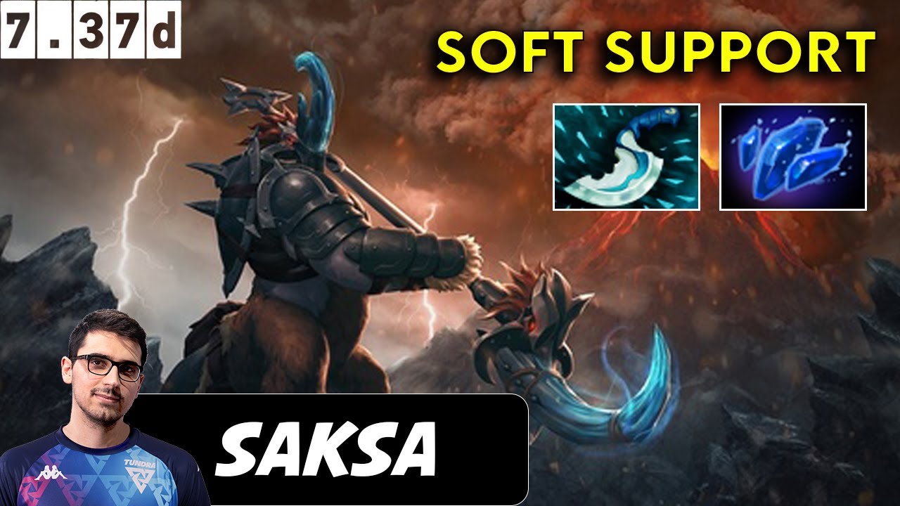 Saksa Magnus Soft Support - Dota 2 Patch 7.37d pro Pub Gameplay