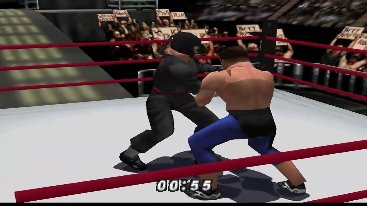 WWF WarZone Badd Blood: Taka Michicinoku Vs The Great Sasuke