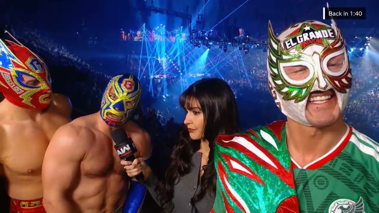 Bravo, Rayo Americano & El Grande Americano Cut a Wild Spanish Promo in Belfast | Raw Jan 19, 2026