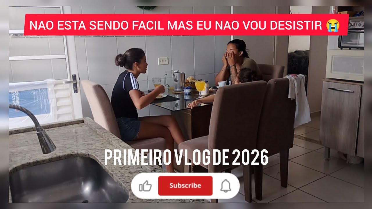 EU NÃO VOU DESISTIR DO MEU SONHO 😭🙏🏾/ 1° VLOG DO ANO #viral 