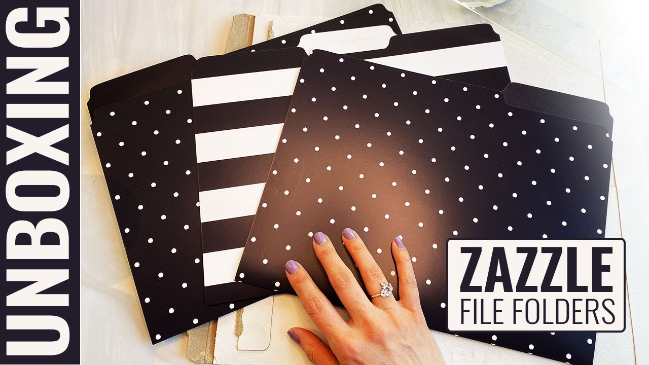 UNBOXING Zazzle Folders - Yes, I have Buyer's Remorse for OVERPAYING for this product
