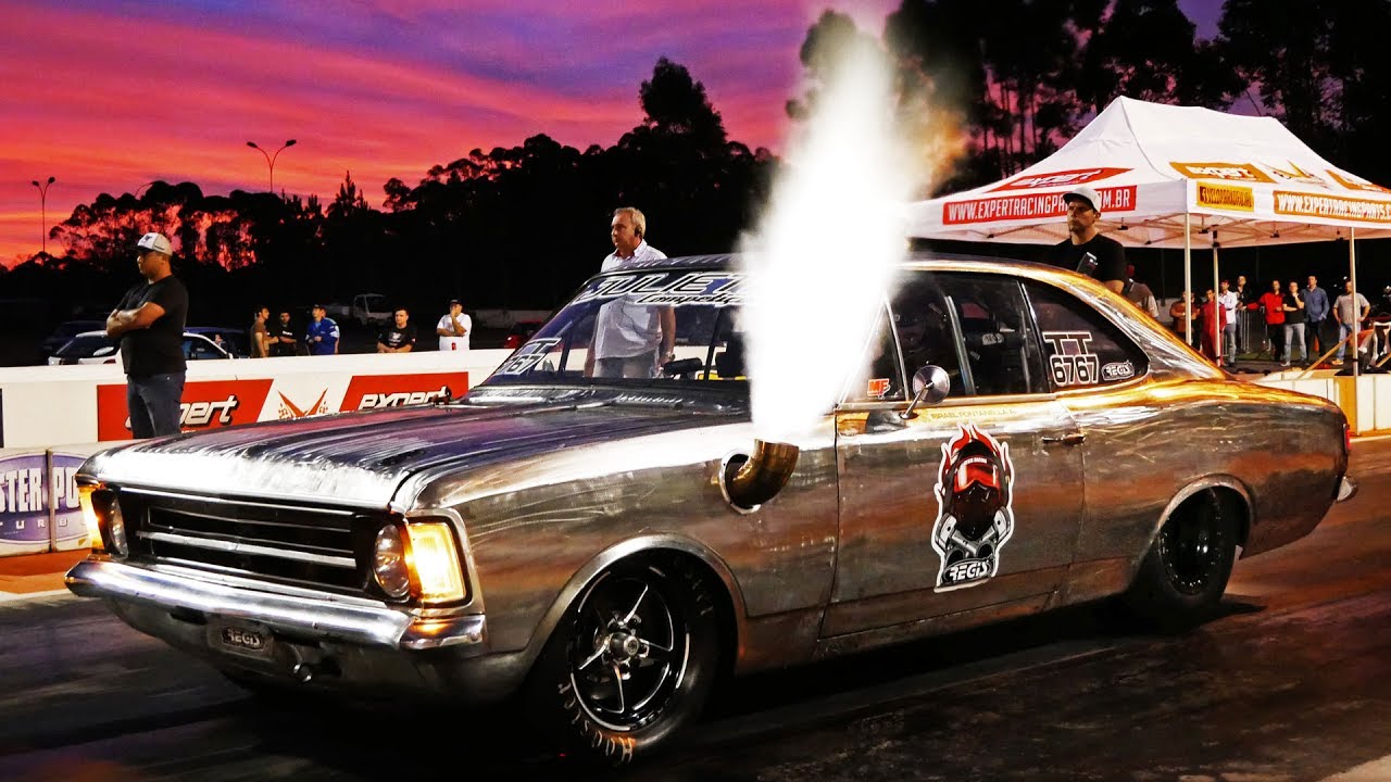 Opala Metal que voc&ecirc; respeita - 0 a 309km/h em 7.4s