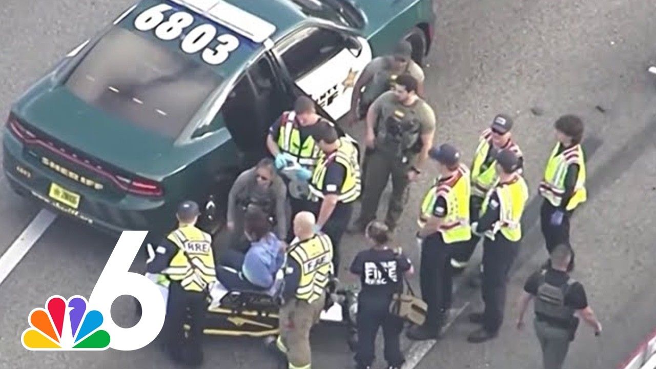 2 cops injured in deadly stolen car chase, crash on Turnpike in Florida