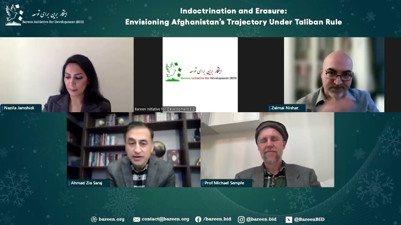 Indoctrination and Erasure: Envisioning Afghanistan’s Trajectory Under Taliban Rule