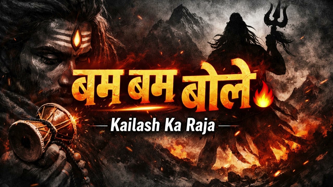 बम बम बोले, दिल में डोले 🔥 | Kailash Ka Raja | Shiva Tandav Rap | Mahakal | Har Har Mahadev #shiv