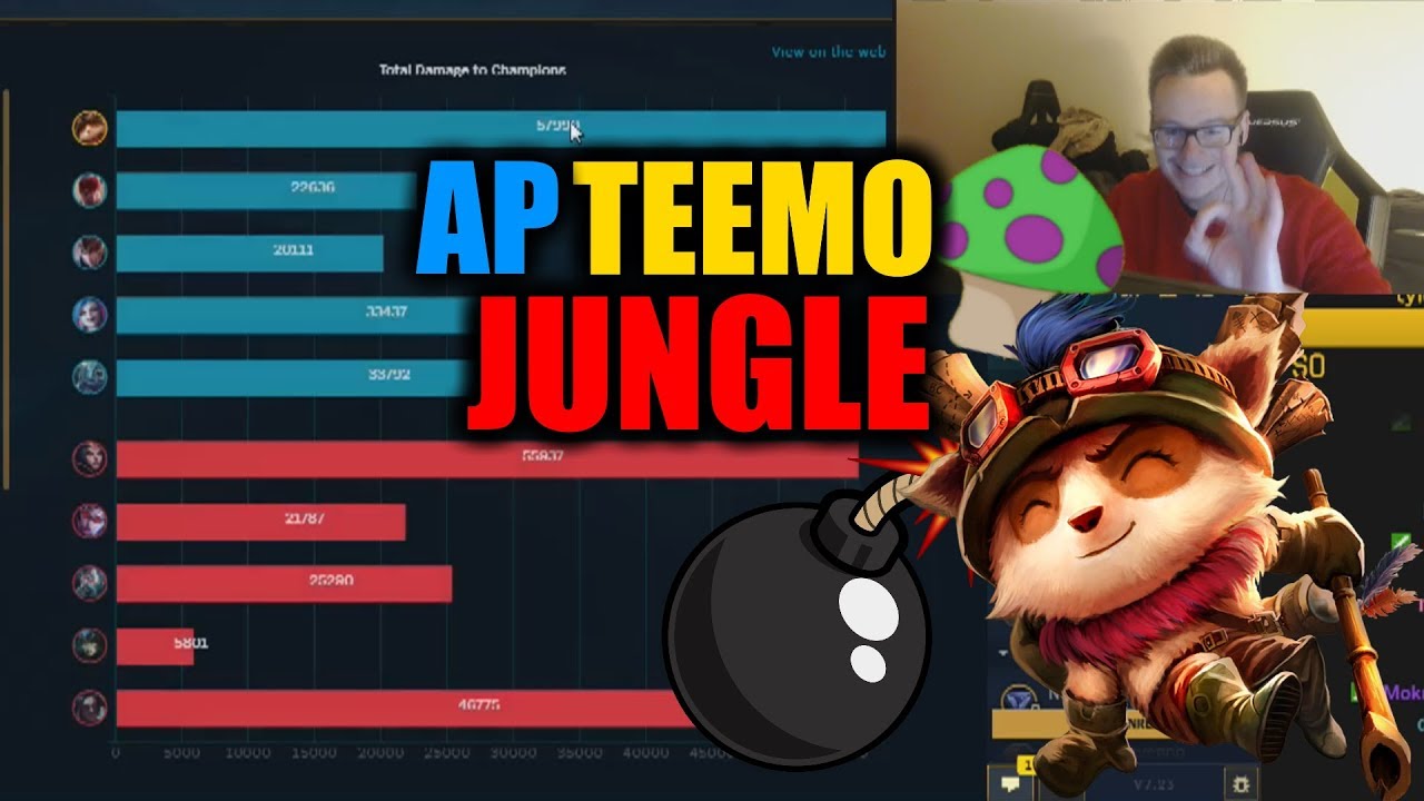 XAYOO - GRZYBY ZA P&Oacute;Ł HP (AP TEEMO JUNGLE)
