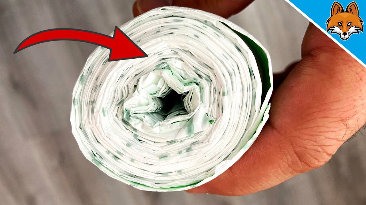 Per QUASI TUTTA LA VITA hai usato il sacco della spazzatura in modo SBAGLIATO 💥 (geniale) 🤯