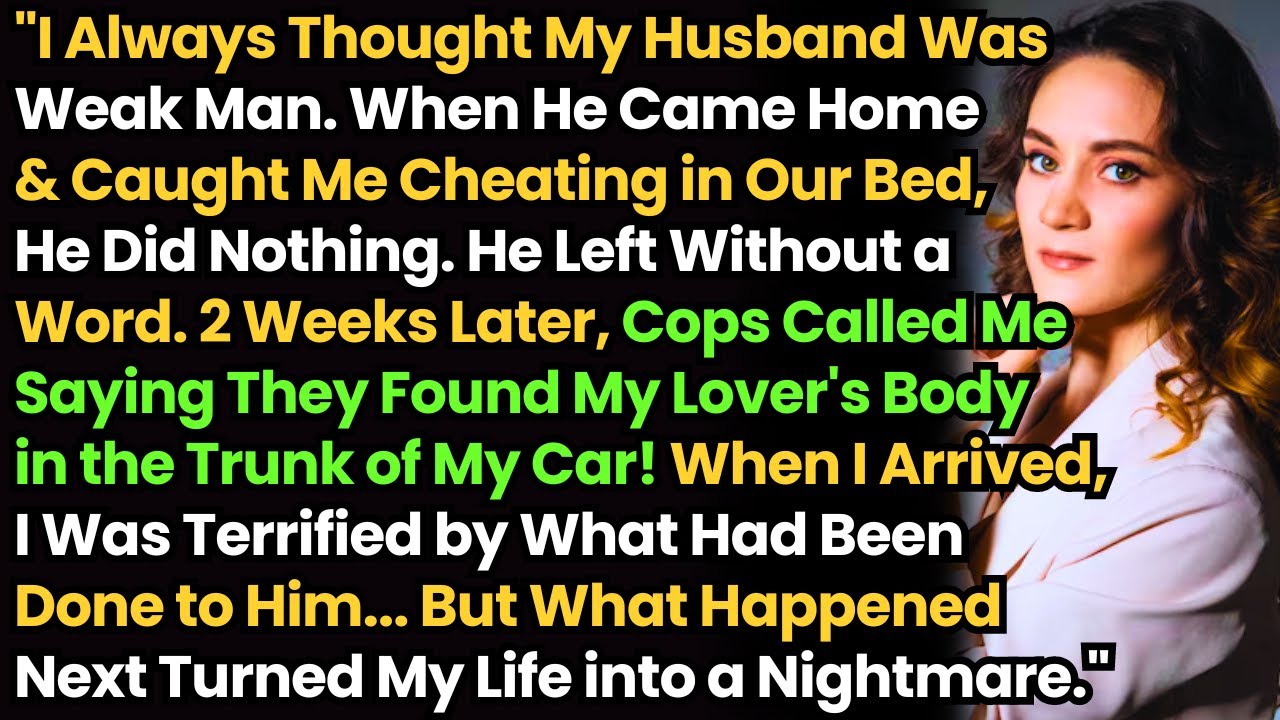 I Always Thought My Husband Was Weak Man. When He Came Home & Caught Me Cheating in Our Bed, He Did