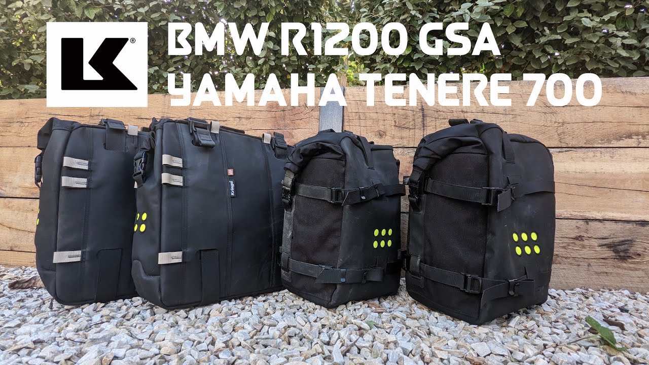 Kriega OS luggage for GSA and Tenere 700