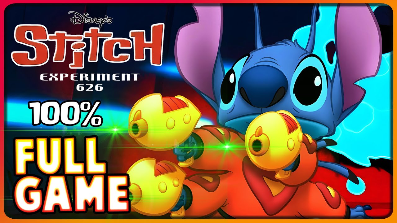 Disney's Stitch: Experiment 626 Full Game 100% Longplay (PS2)