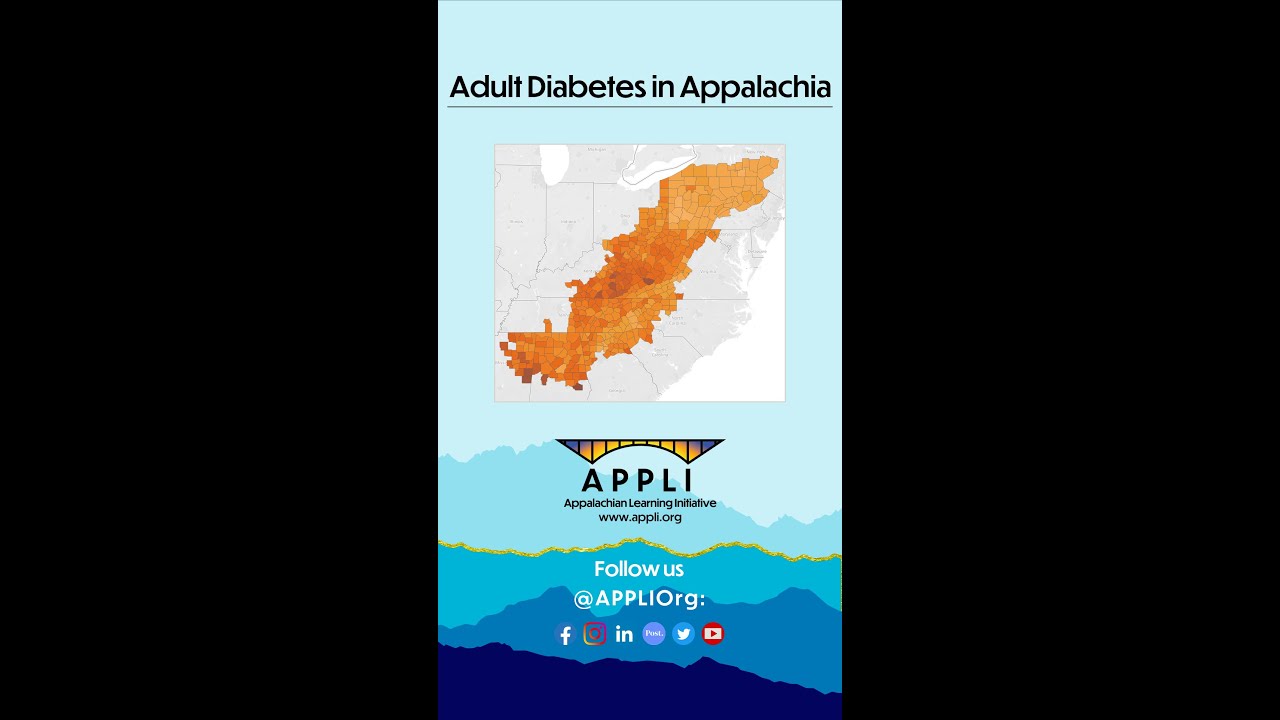 Adult #Diabetes in #Appalachia
