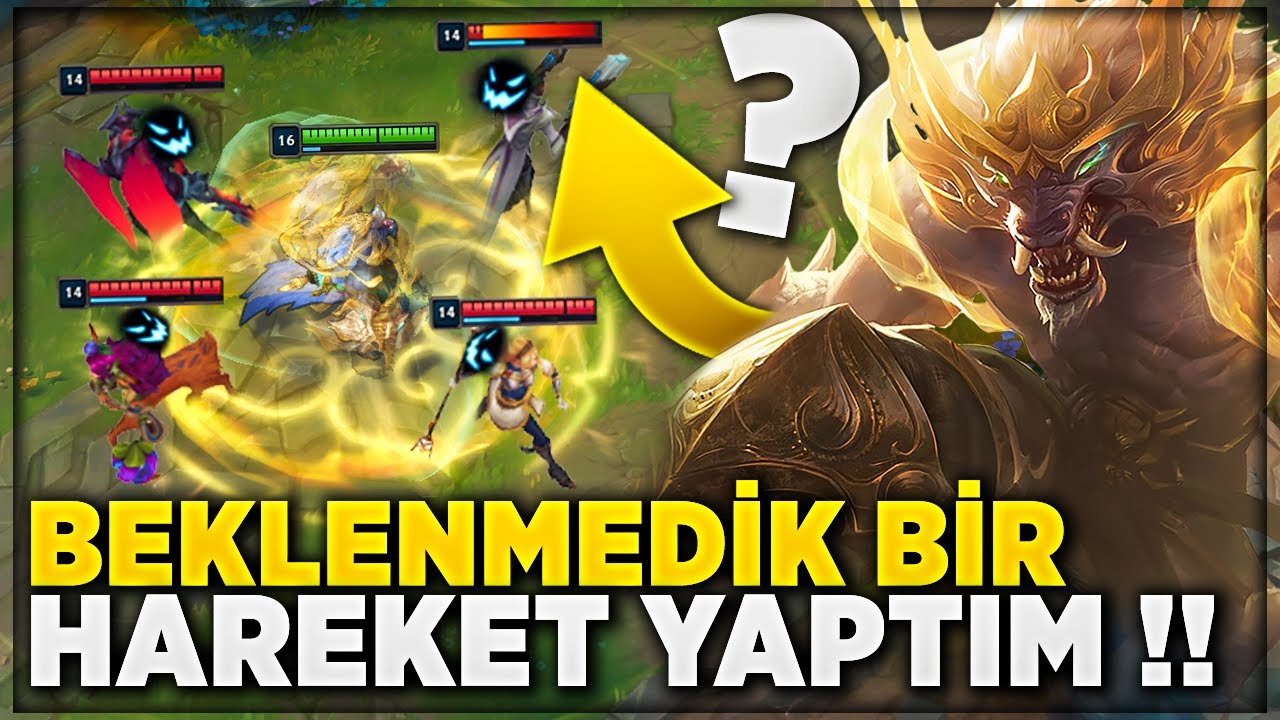 AKIL ALMAZ HAREKET YAPTIM !! DUOM KISKANDI !! ULTİ KAÇIRMAYAN WARWİCK YANİ BEN !! | Ogün Demirci