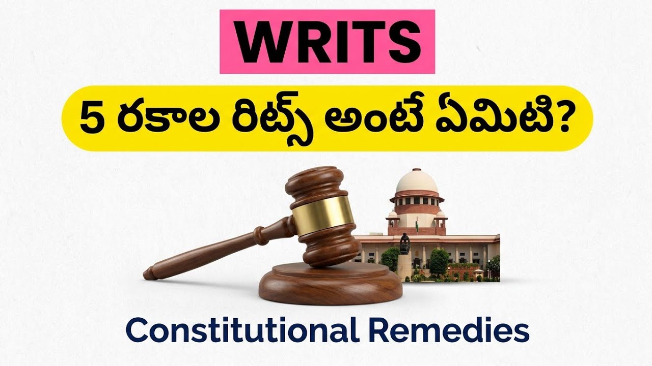 What are Writs? | Types of Writs in the Indian Constitution with Examples