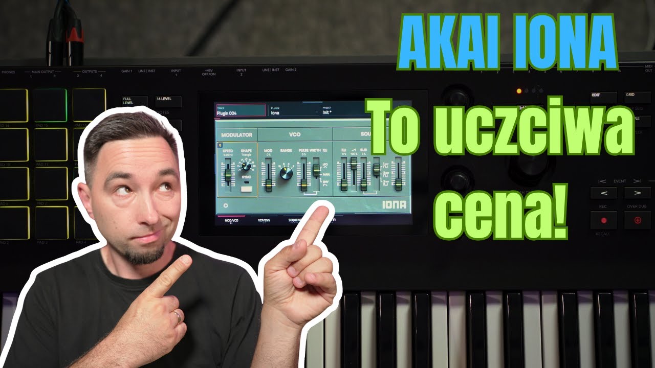 AKAI MPC LIVE &ldquo;IONA INTRUMENTS&rdquo;- ROLAND SH-101