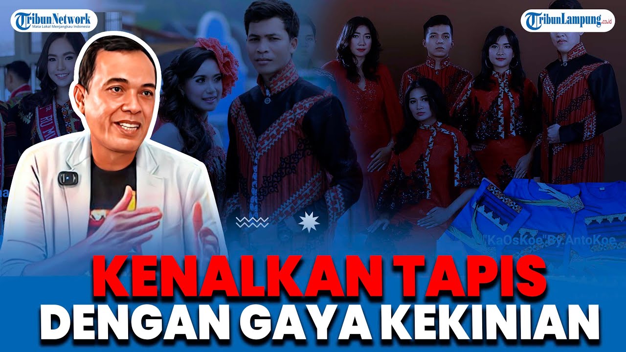 Antokoe Model | Kenalkan Tapis dengan Gaya Kekinian | Podcast Tribun Lampung Q&A