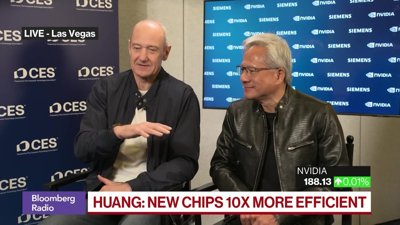 Nvidia CEO Huang Says He’s ‘Perfectly Fine’ With Billionaires Tax